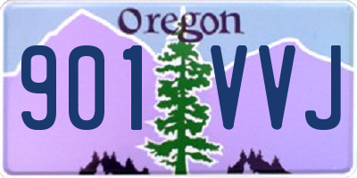 OR license plate 901VVJ