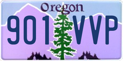 OR license plate 901VVP