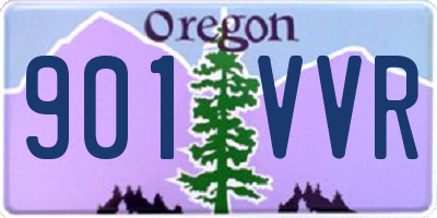 OR license plate 901VVR