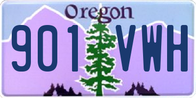 OR license plate 901VWH