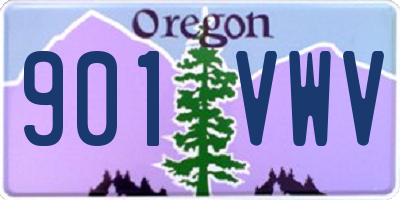 OR license plate 901VWV