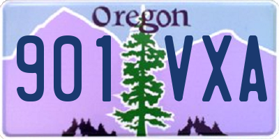OR license plate 901VXA