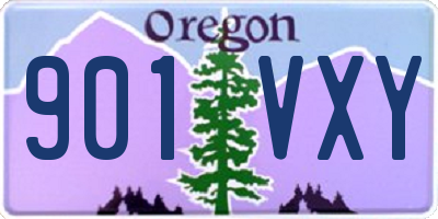 OR license plate 901VXY