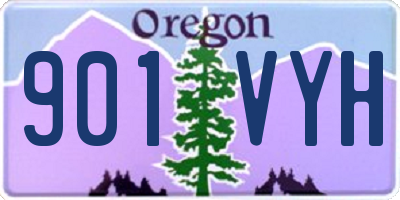 OR license plate 901VYH