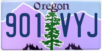 OR license plate 901VYJ