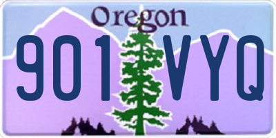 OR license plate 901VYQ