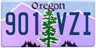 OR license plate 901VZI