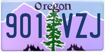 OR license plate 901VZJ