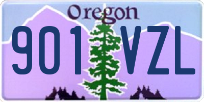 OR license plate 901VZL