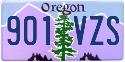 OR license plate 901VZS