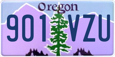 OR license plate 901VZU