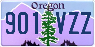 OR license plate 901VZZ