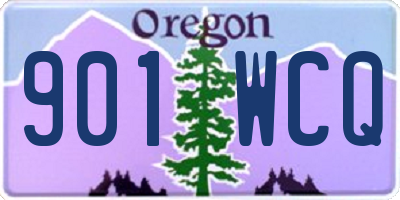 OR license plate 901WCQ