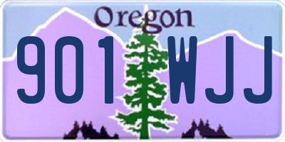 OR license plate 901WJJ