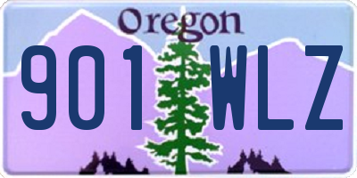 OR license plate 901WLZ