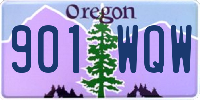 OR license plate 901WQW