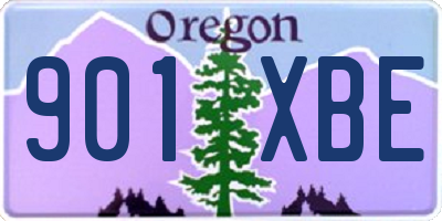 OR license plate 901XBE