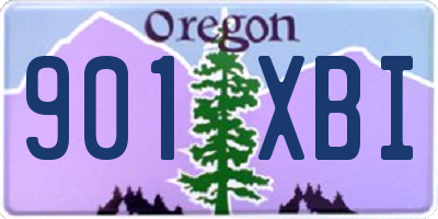 OR license plate 901XBI