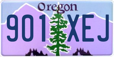 OR license plate 901XEJ