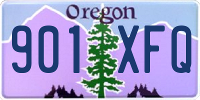 OR license plate 901XFQ