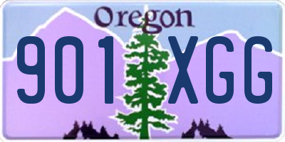 OR license plate 901XGG