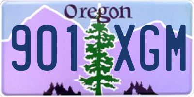 OR license plate 901XGM
