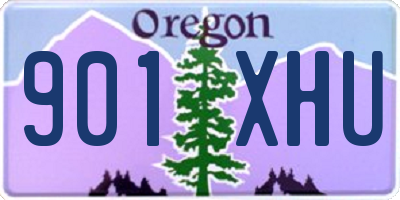 OR license plate 901XHU