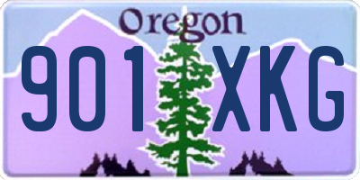 OR license plate 901XKG