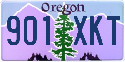 OR license plate 901XKT