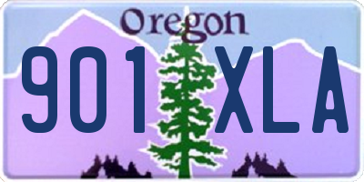 OR license plate 901XLA