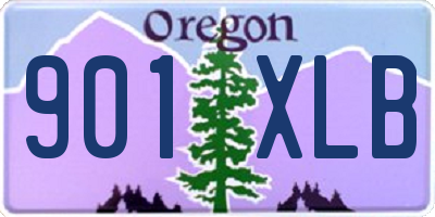 OR license plate 901XLB