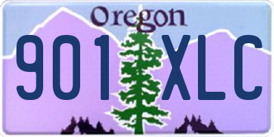 OR license plate 901XLC