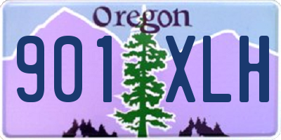 OR license plate 901XLH