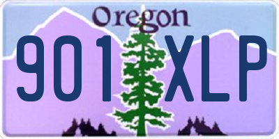 OR license plate 901XLP