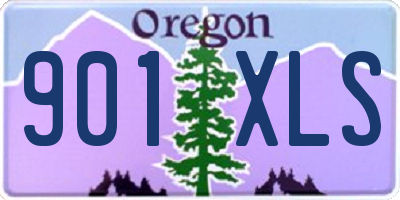OR license plate 901XLS