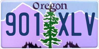 OR license plate 901XLV