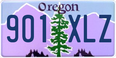 OR license plate 901XLZ