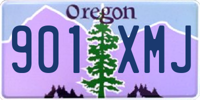 OR license plate 901XMJ