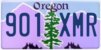 OR license plate 901XMR