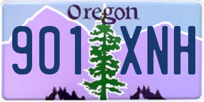 OR license plate 901XNH