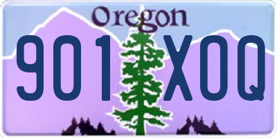 OR license plate 901XOQ