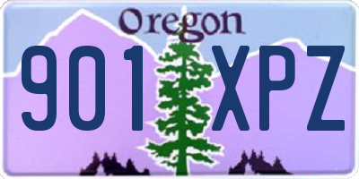 OR license plate 901XPZ