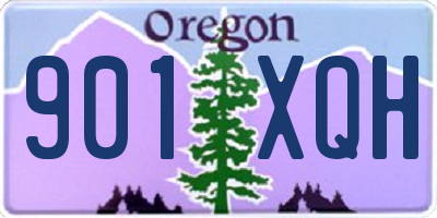OR license plate 901XQH