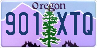OR license plate 901XTQ