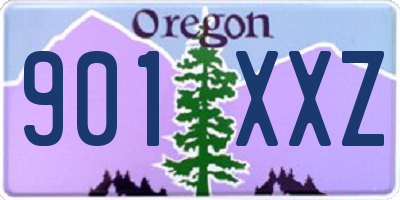 OR license plate 901XXZ