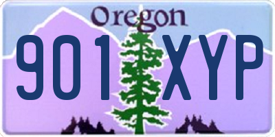 OR license plate 901XYP