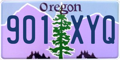 OR license plate 901XYQ