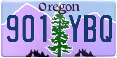 OR license plate 901YBQ