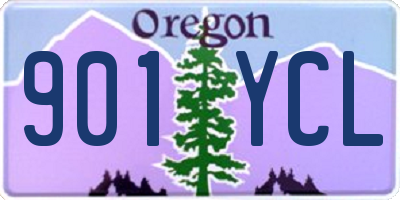OR license plate 901YCL
