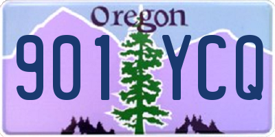 OR license plate 901YCQ